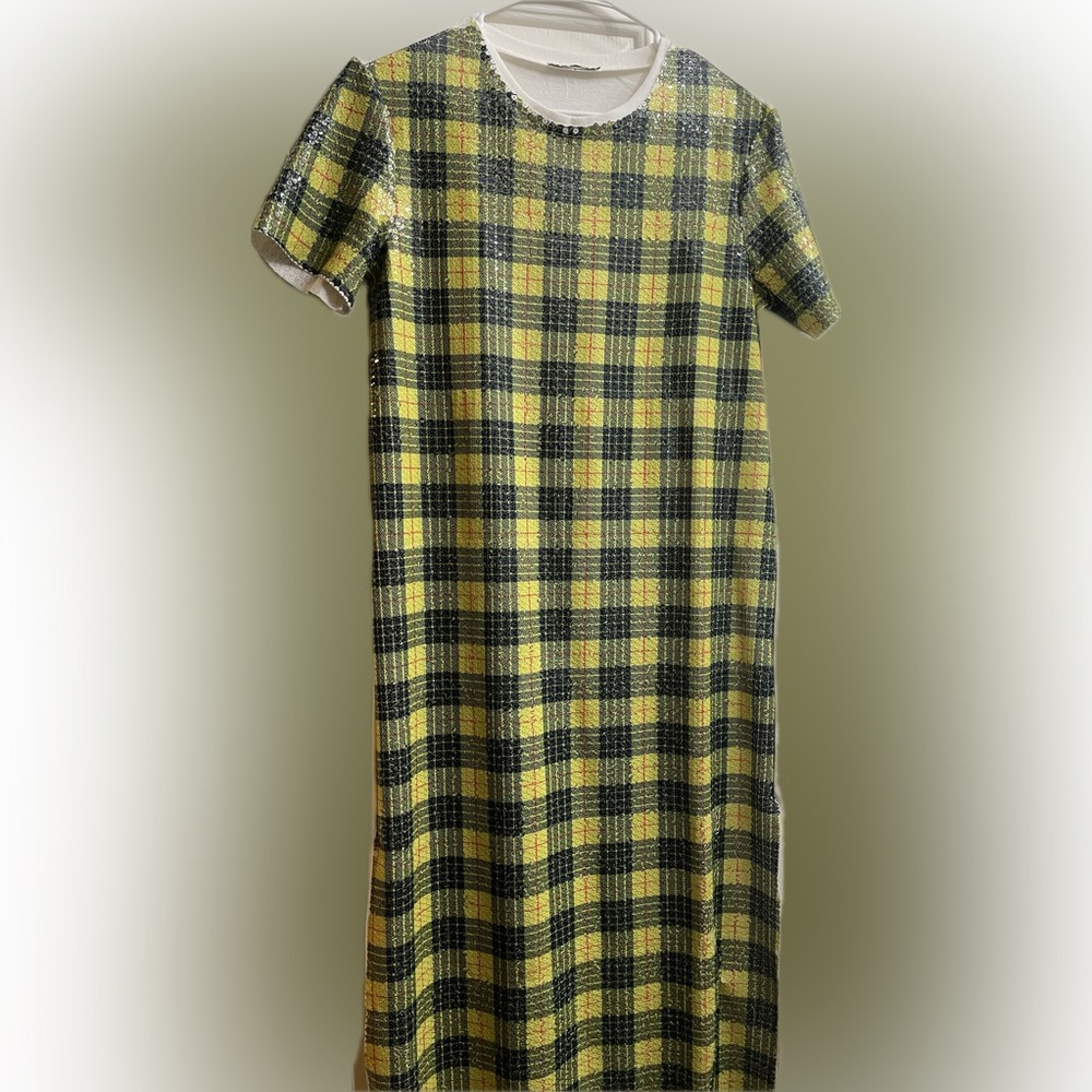 Zara Long Sequin Shirt/Dress